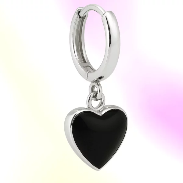 Arete Solitario Little Queen Plata